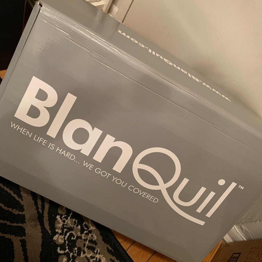 BlanQuil Weighted Blanket - 15lb Charcoal